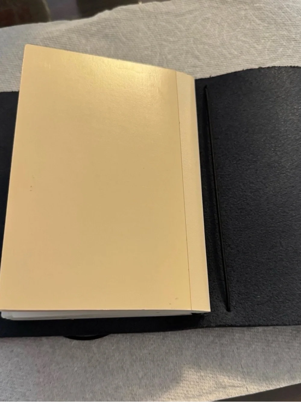 A6 The Leather Quill Shop Blue Cover